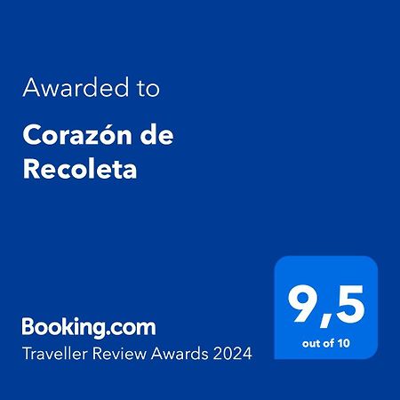 Corazon De Recoleta Apartment Буенос Айрес Екстериор снимка